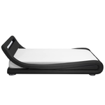 Bett Kunstleder schwarz 140 x 200 cm mit LED-Beleuchtung AVIGNON