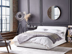 Bett Kunstleder weiss mit Bettkasten 160 x 200 cm AVIGNON