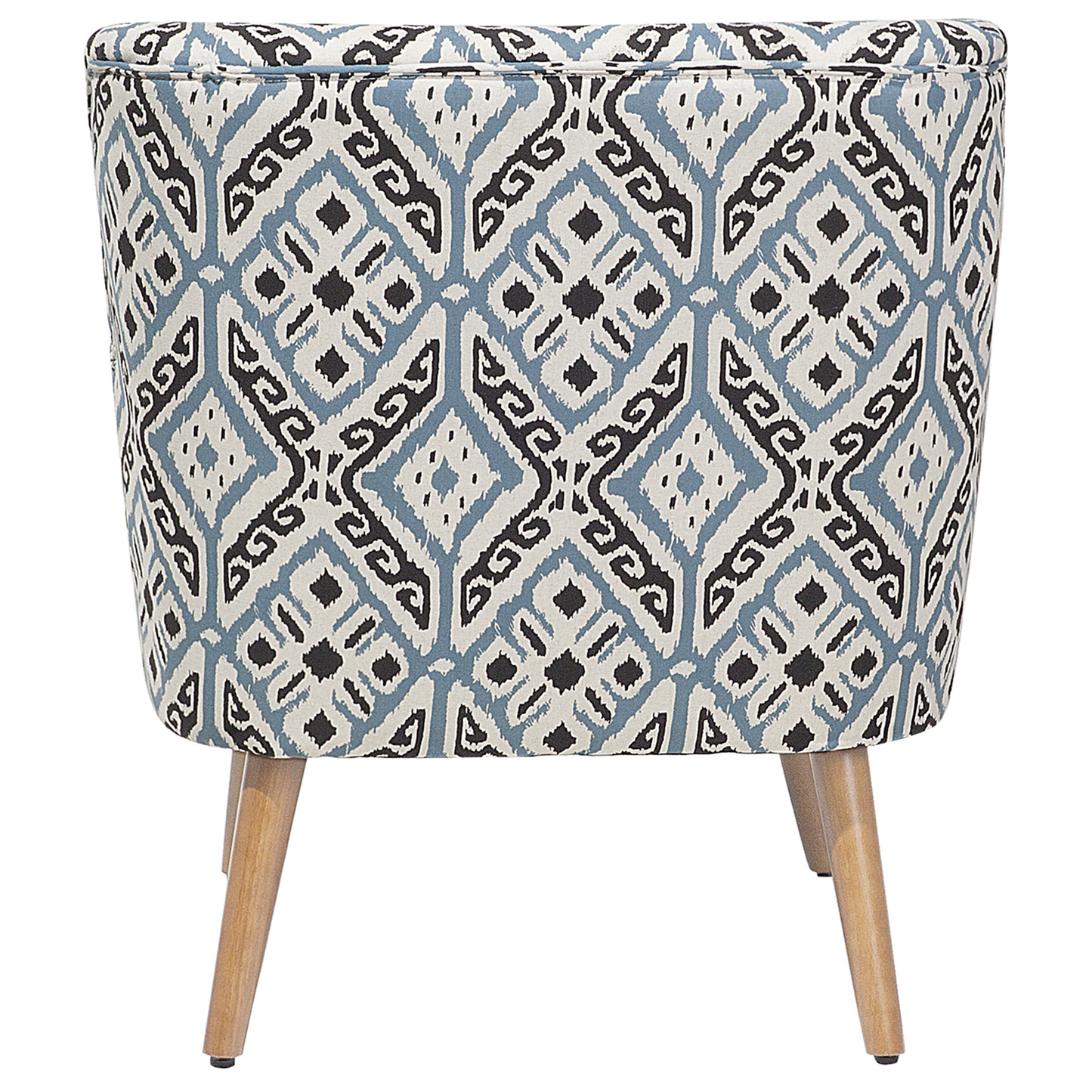 Sessel TUMBA mit Fussstütze Stoff Bunt