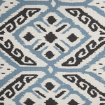 Sessel TUMBA mit Fussstütze Stoff Bunt