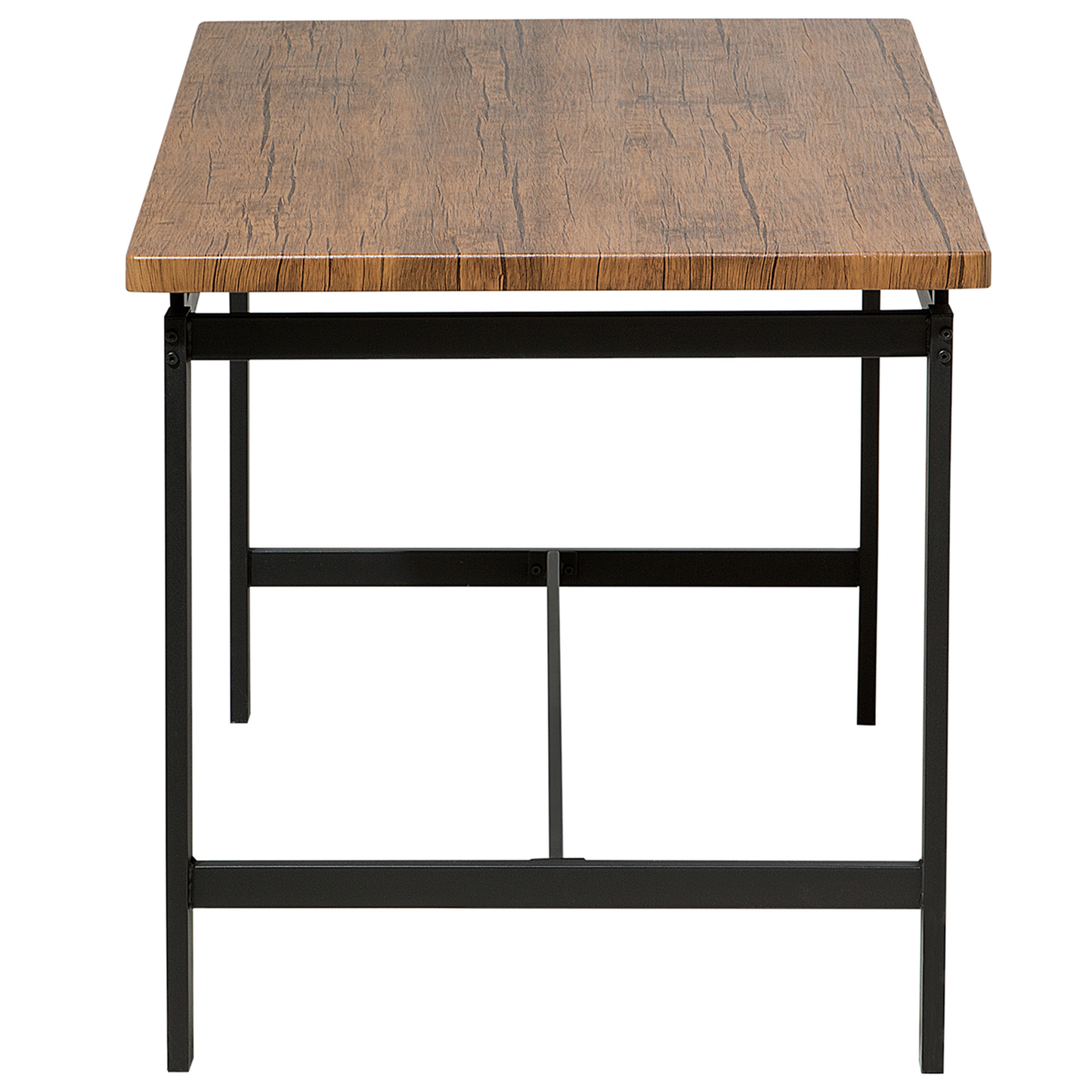 Esszimmer Set ARLINGTON Dunkelbraun 4-Sitzer