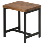 Esszimmer Set ARLINGTON Dunkelbraun 4-Sitzer