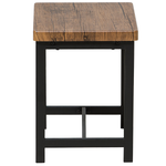 Esszimmer Set ARLINGTON Dunkelbraun 4-Sitzer
