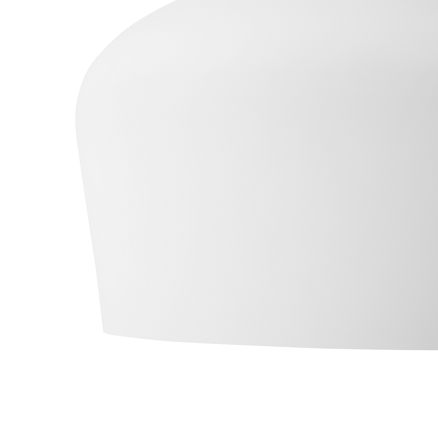 Hängelampe weiss Glockenform ANGARA