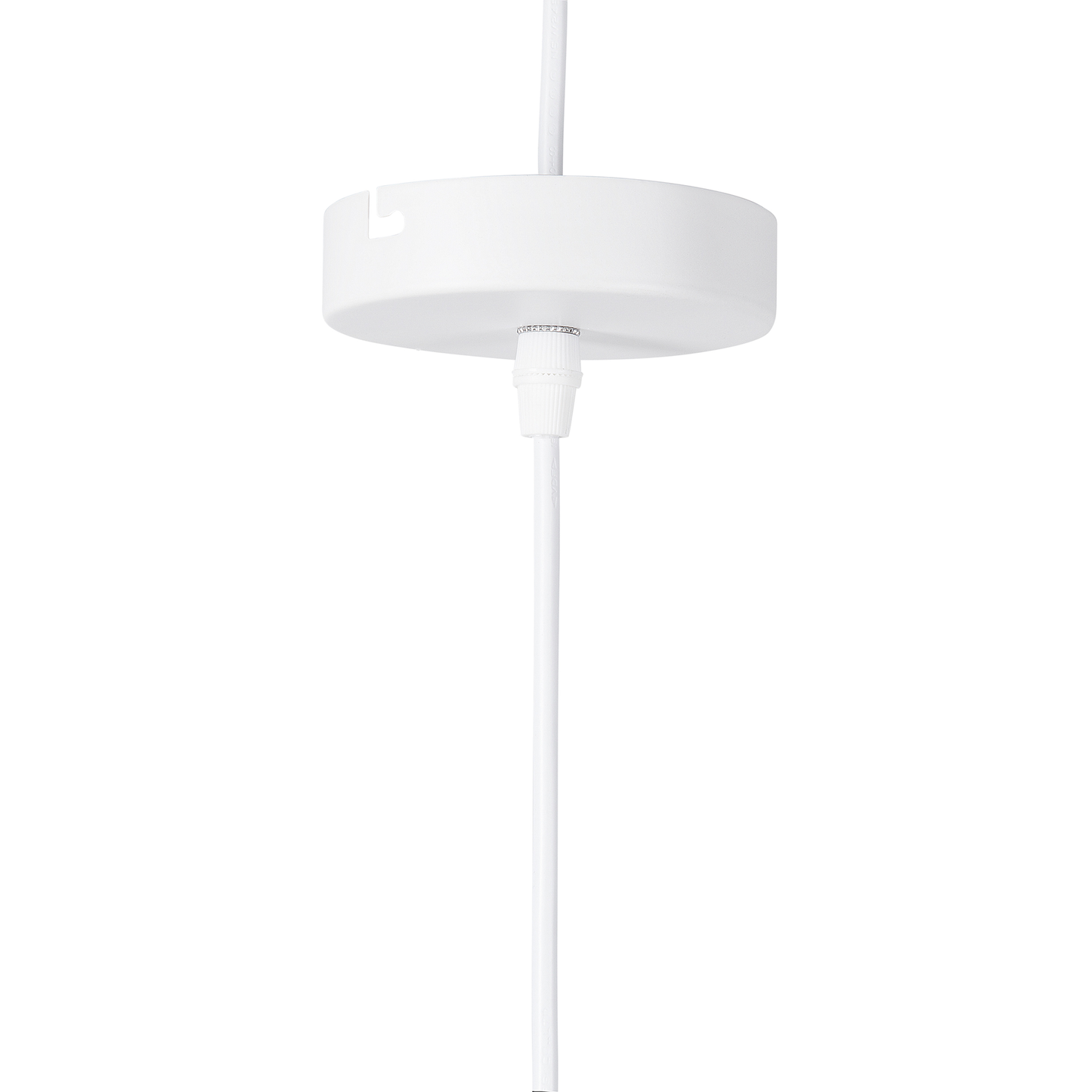 Hängelampe weiss Glockenform ANGARA
