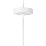 Hängelampe weiss Glockenform ANGARA