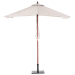 Marktschirm 195 cm FLAMENCO Hellbeige