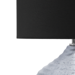 Tischleuchte KUBAN Keramik Silber