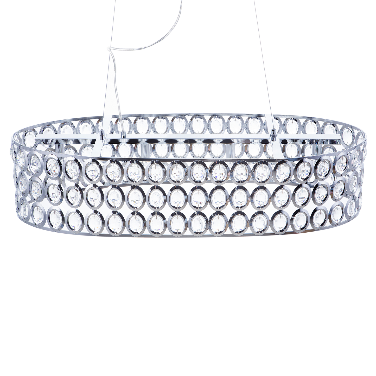 Hängelampe TENNA Metall Silber