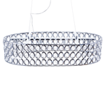 Hängelampe TENNA Metall Silber