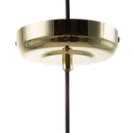 Hängelampe gold Gitter MAGRA