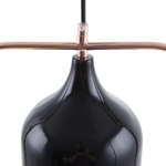 Hängelampe MAVONE Metall Schwarz