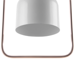 Hängelampe MAVONE Metall Weiss