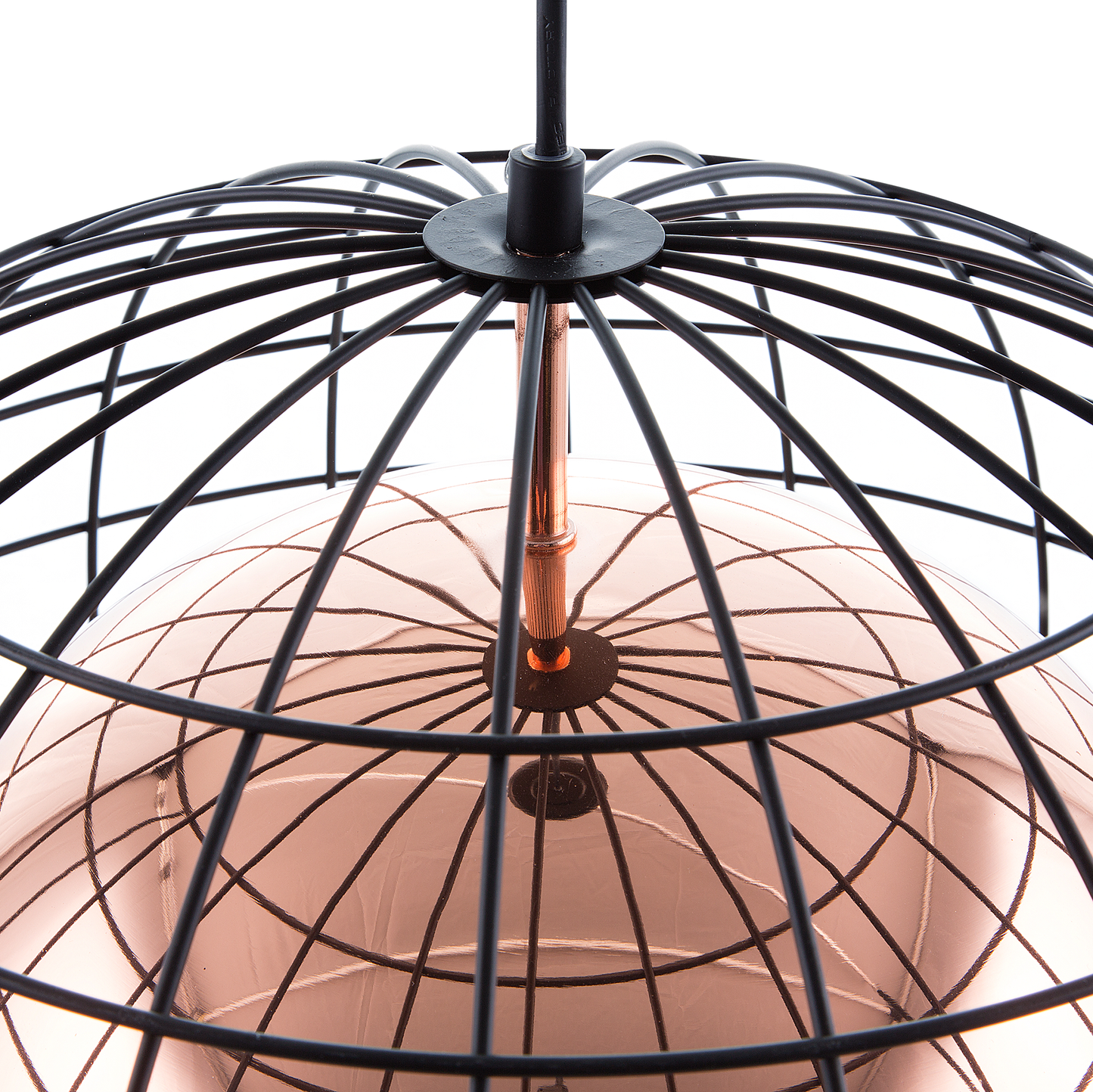 Hängelampe LIRI Metall Kupfer