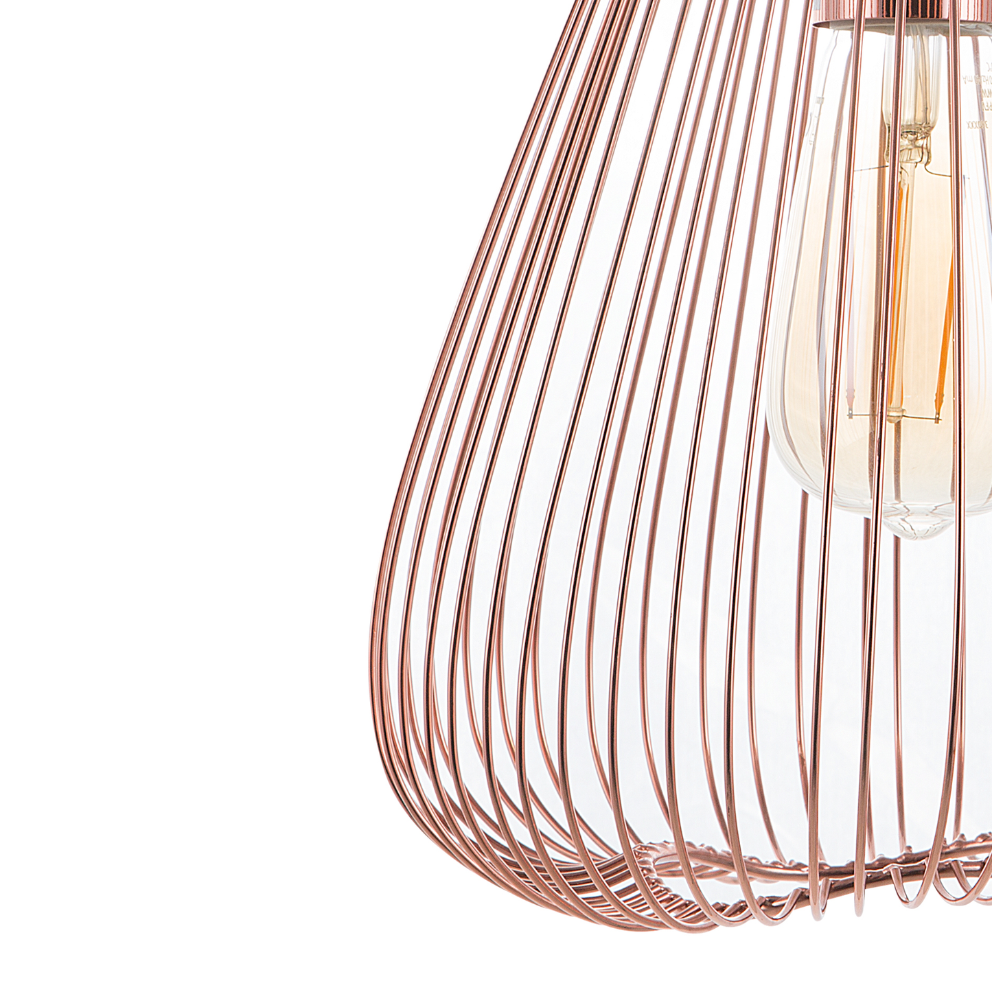 Hängelampe CONCA Metall Kupfer