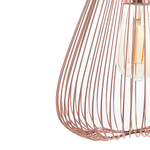 Hängelampe CONCA Metall Kupfer
