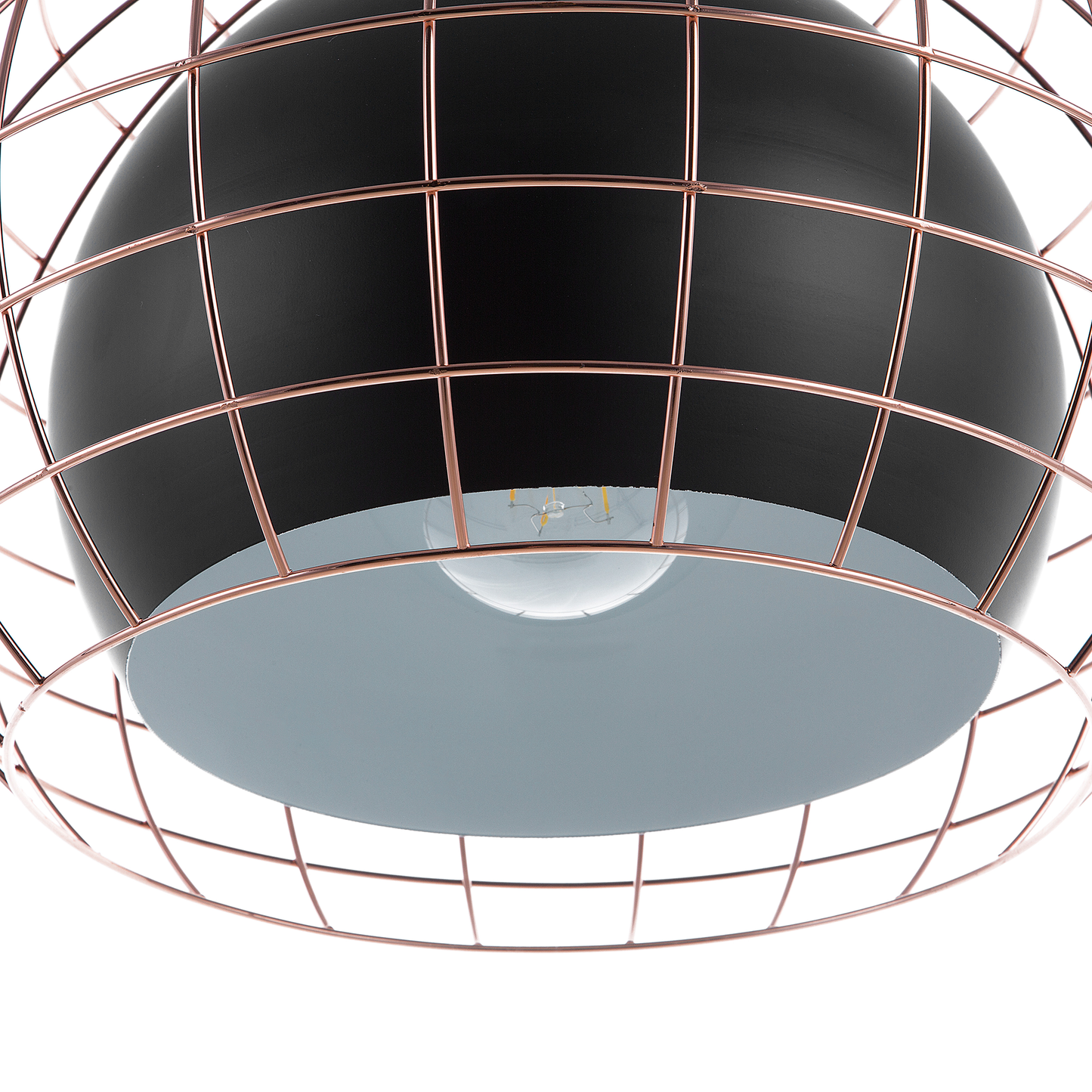 Hängelampe LIRI Metall Schwarz