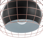 Hängelampe LIRI Metall Schwarz