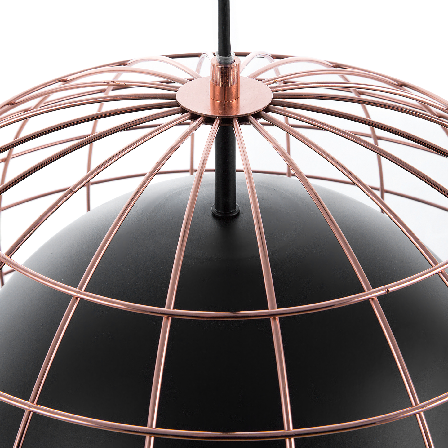 Hängelampe LIRI Metall Schwarz