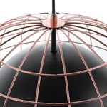 Hängelampe LIRI Metall Schwarz