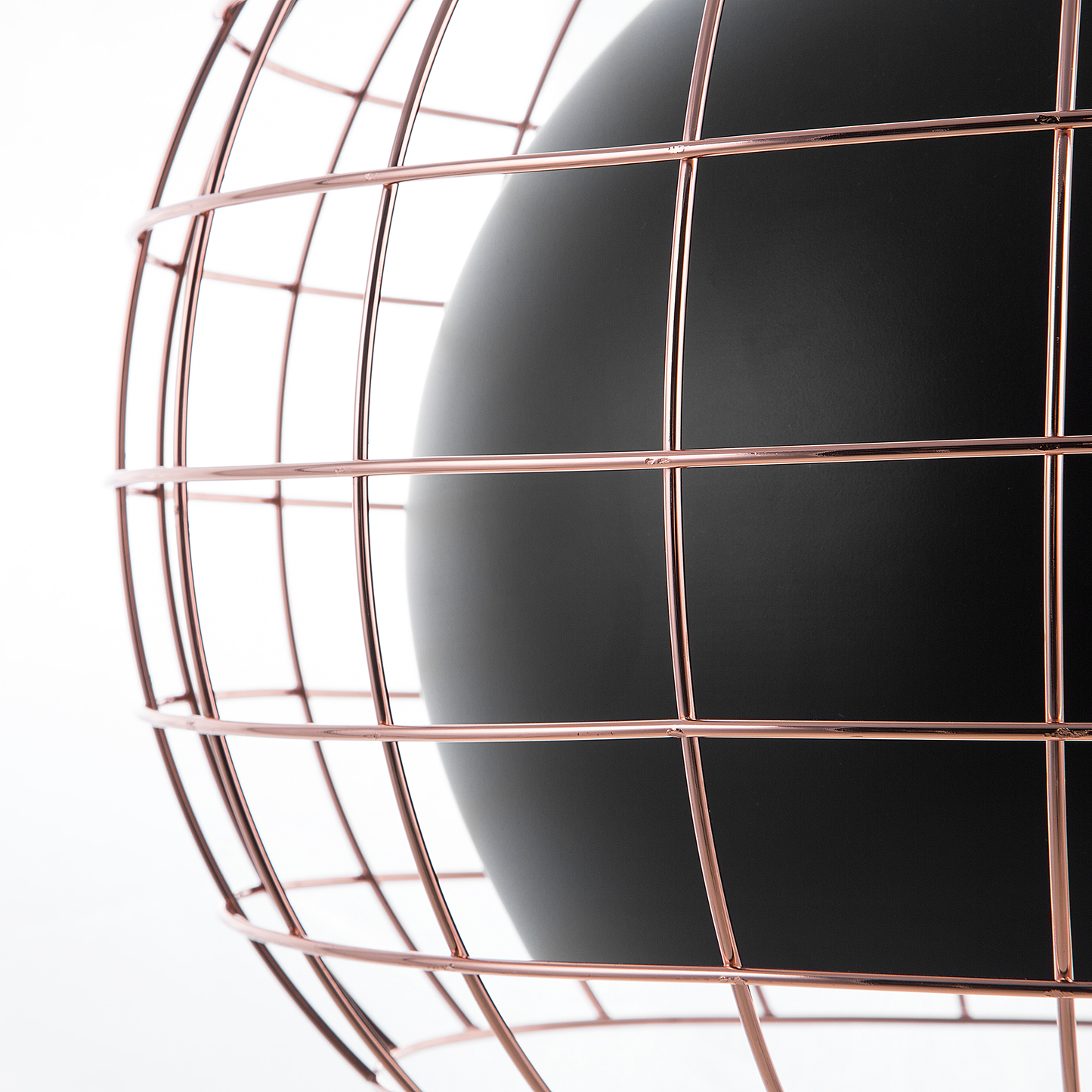 Hängelampe LIRI Metall Schwarz