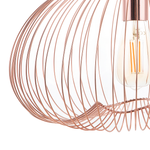Hängelampe TORDINO Metall Kupfer