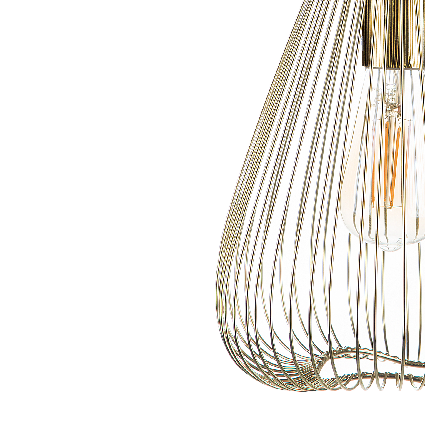 Hängelampe CONCA Metall Gold