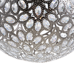 Hängelampe VOLTA Metall Silber