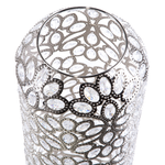 Stehlampe Nickel 62 cm Laternenform VOLTA