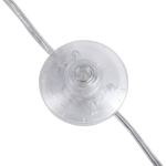 Stehlampe Nickel 62 cm Laternenform VOLTA