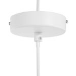 Hängelampe weiss Kugelform MEUSE