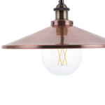 Hängelampe PELLY Metall Kupfer