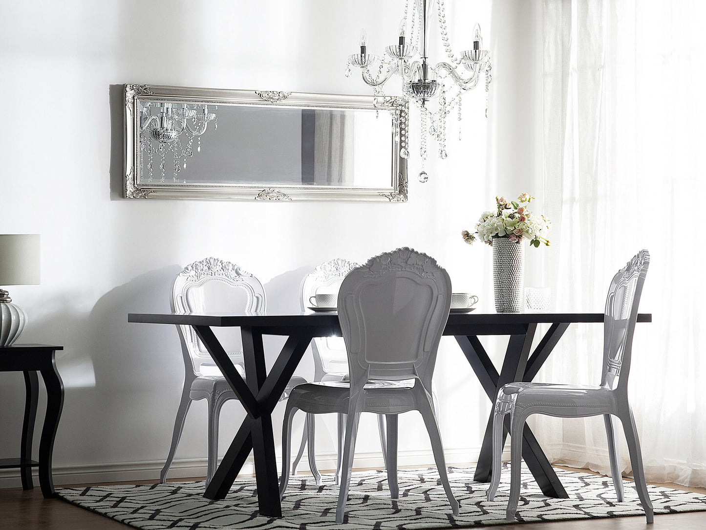 Esszimmerstuhl 2er Set VERMONT Weiss