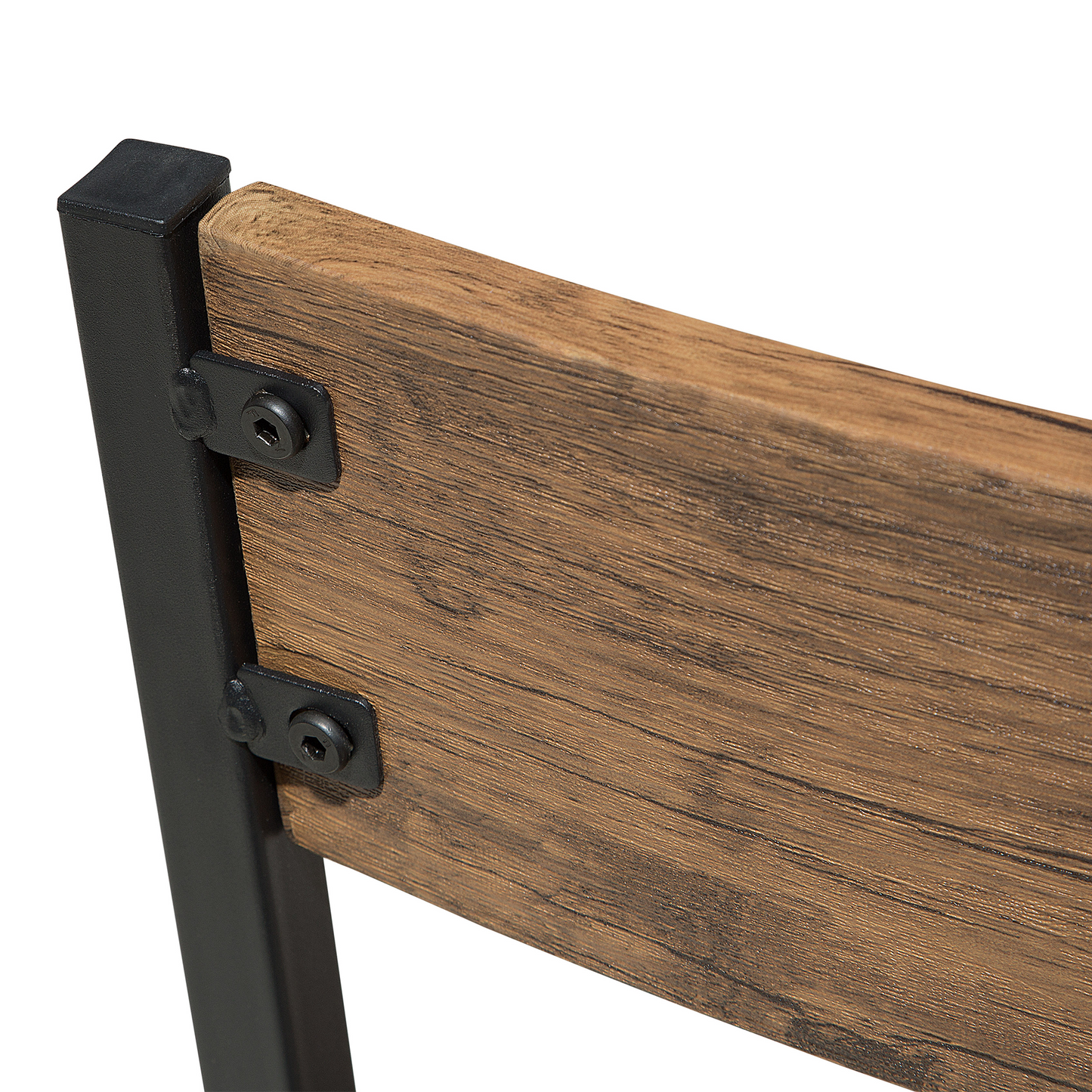 Esszimmerstuhl 6er Set LAREDO Braun / Schwarz