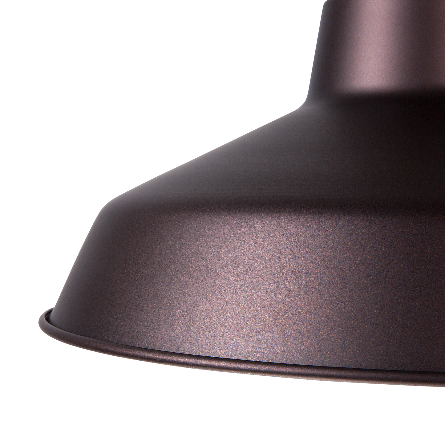 Hängelampe dunkelbraun rund PECHORA