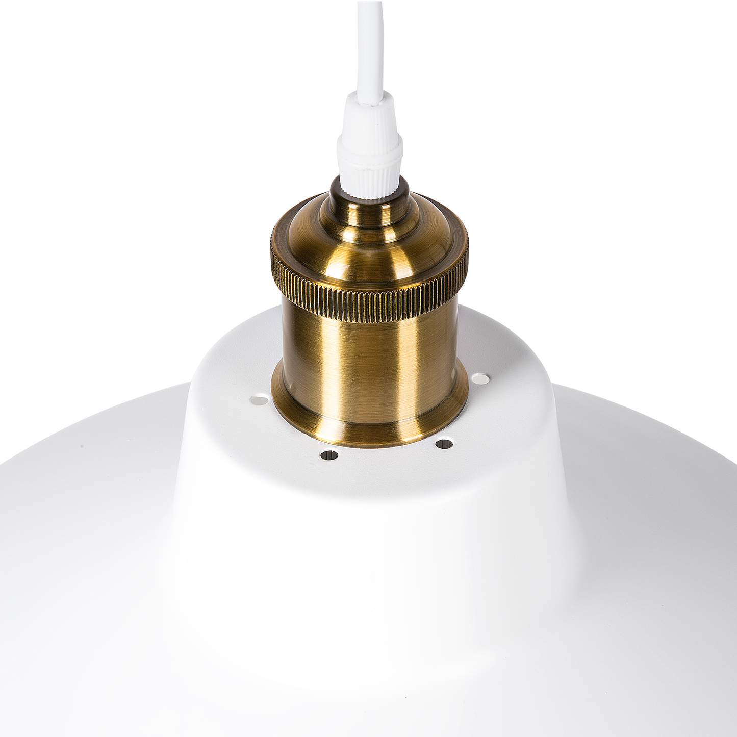 Hängelampe weiss rund PECHORA