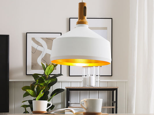 Hängelampe SEPIK Metall Weiss