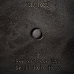 Blumenkübel GAZA Stein 30 cm Dunkelbraun