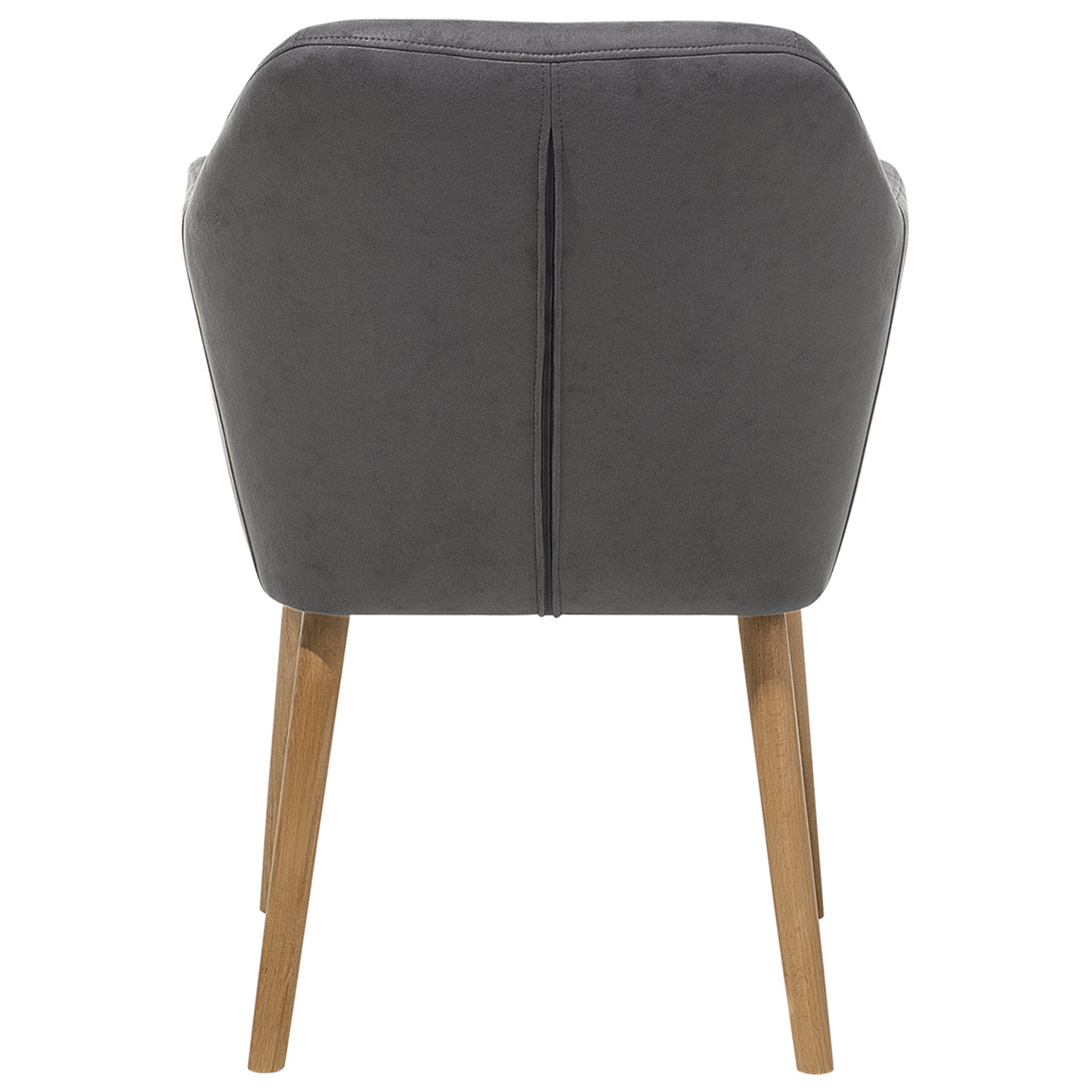 Esszimmerstuhl YORKVILLE Kunstleder Grau