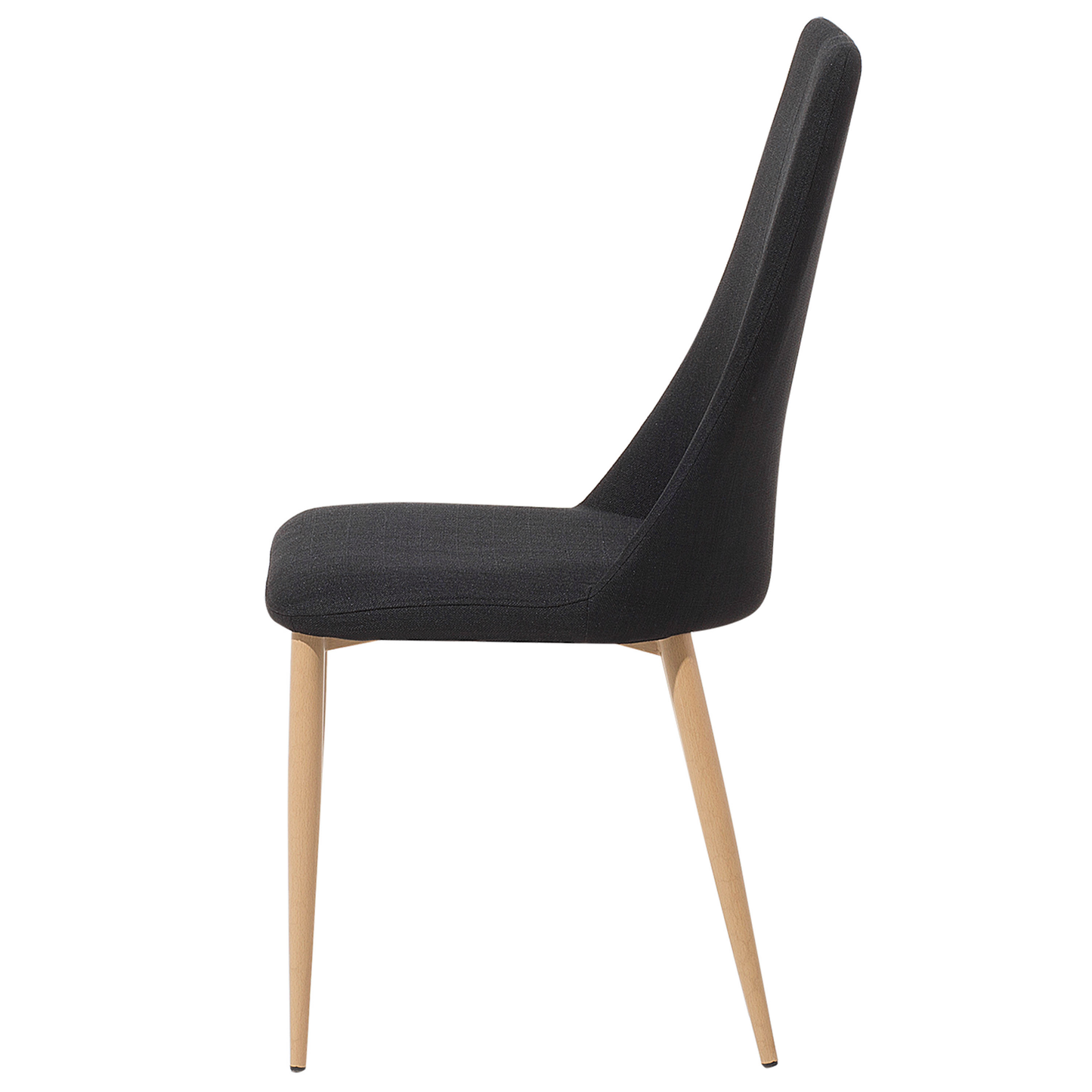 Esszimmerstuhl 2er Set CLAYTON Schwarz