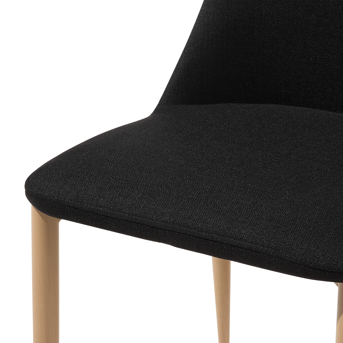 Esszimmerstuhl 2er Set CLAYTON Schwarz