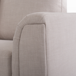 4-Sitzer Ecksofa beige rechtsseitig OSLO