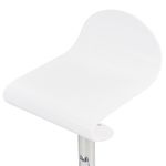 Barhocker weiss höhenverstellbar 2er Set LIVERPOOL