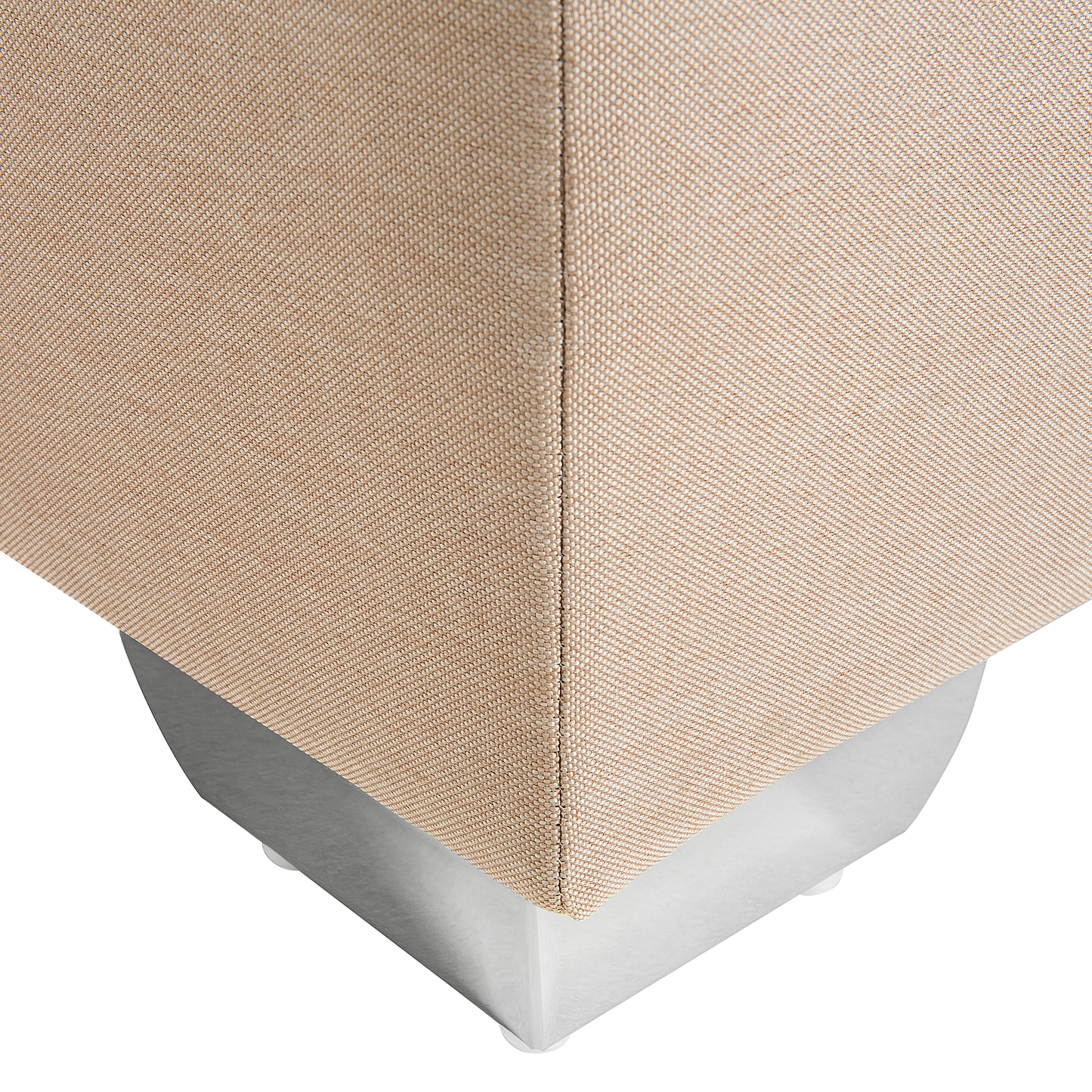 Boxspringbett Stoff PRESIDENT 180 x 200 cm Beige