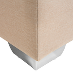 Boxspringbett Stoff PRESIDENT 180 x 200 cm Beige