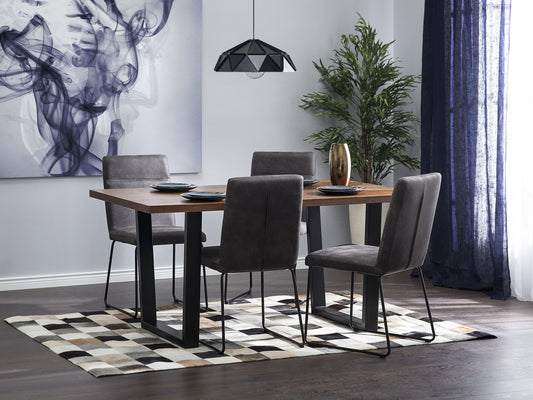 Esstisch AUSTIN Dunkle Walnuss 160 cm 90 cm