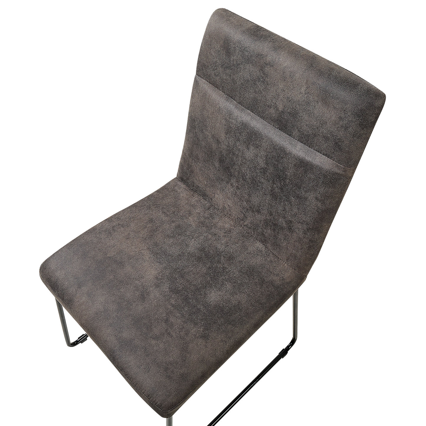 Esszimmerstuhl 2er Set NEVADA Dunkelgrau