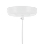 Hängelampe SENIA Metall Weiss