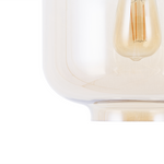 Hängelampe LANATA Glas Transparent