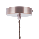 Hängelampe LANATA Glas Transparent